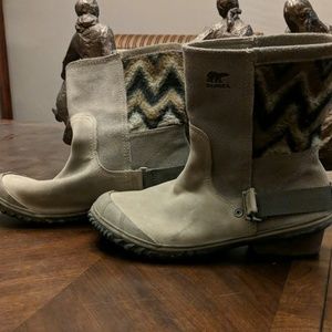 Sorel ladies saddle blanket waterproof boot